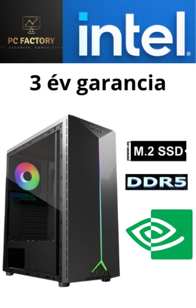 PC FACTORY NEW AGE 16 ( Intel i3 14100F/8GB DDR5/512GB NVME SSD/GT1030)